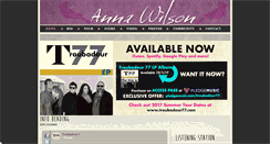 Desktop Screenshot of annawilson.com