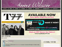 Tablet Screenshot of annawilson.com